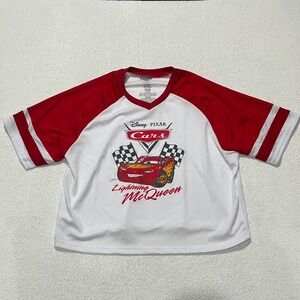 BRAND NEW!!‎ Disney Pixar Cars Lightning McQueen Sports Jersey - Size: LG
